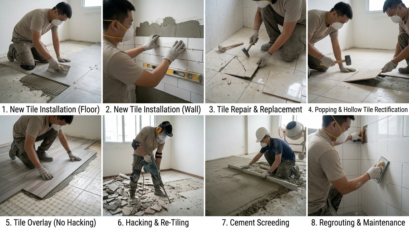 What's Included in Our Tile Installation Services