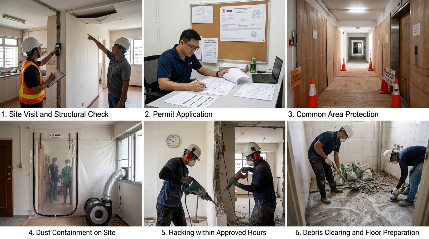 How a Hacking & Demolition Job