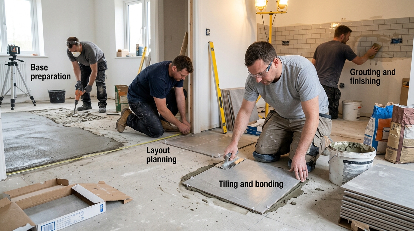 Our Tile Installation Process