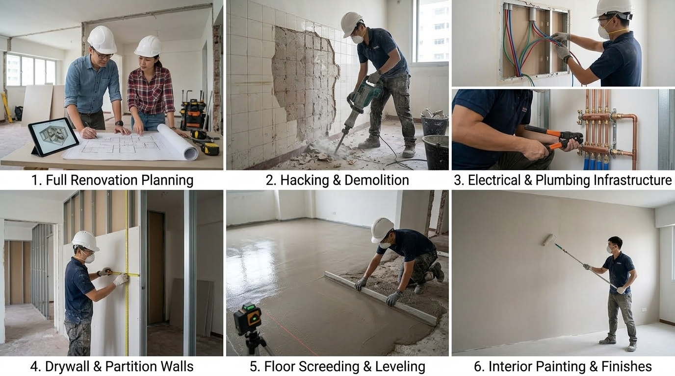 Our HDB Renovation Services