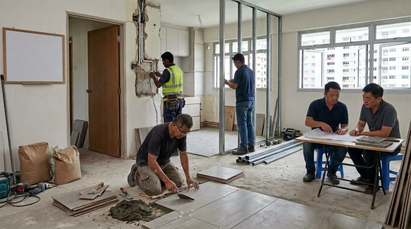 What Counts as HDB Renovation