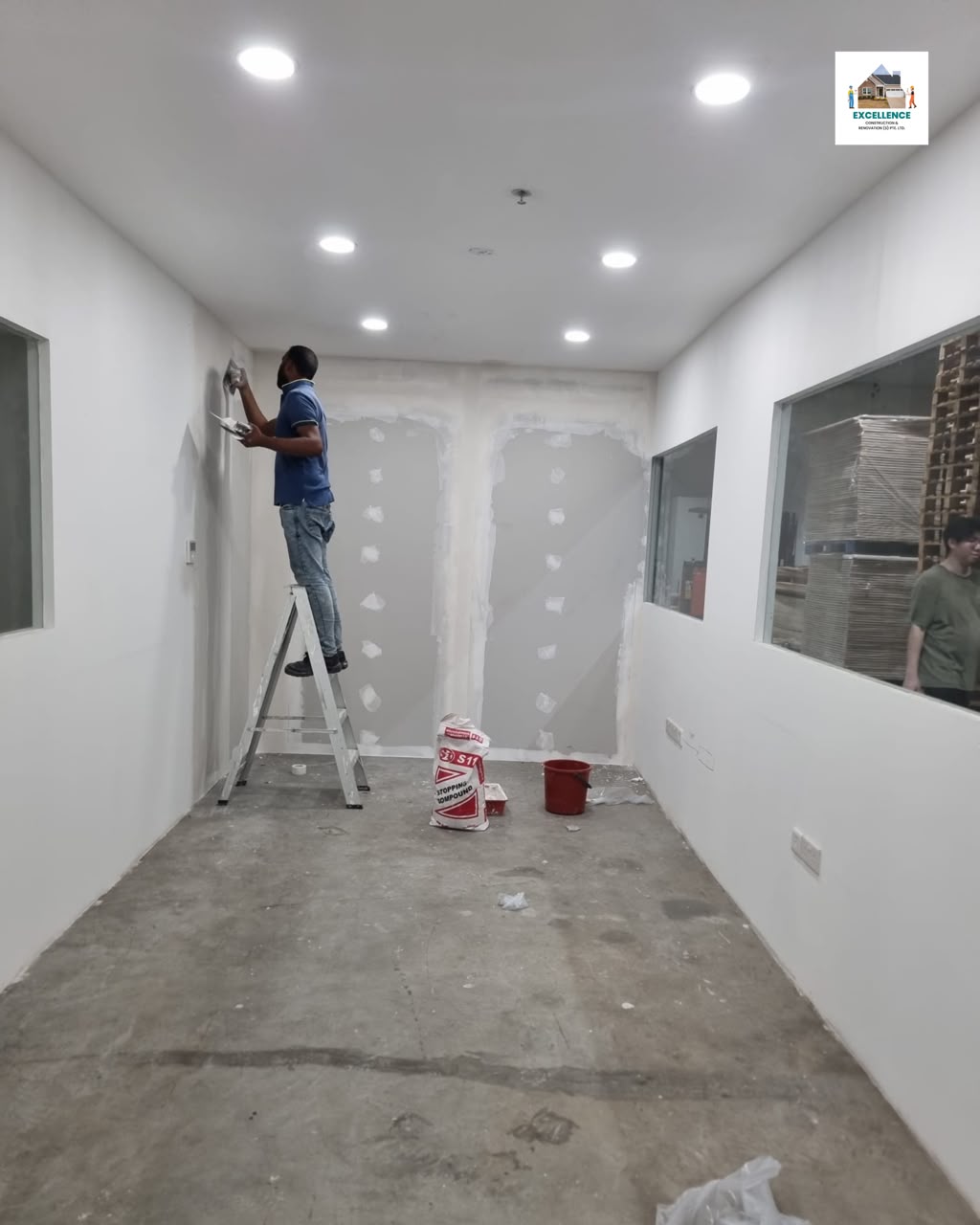 Plastering 