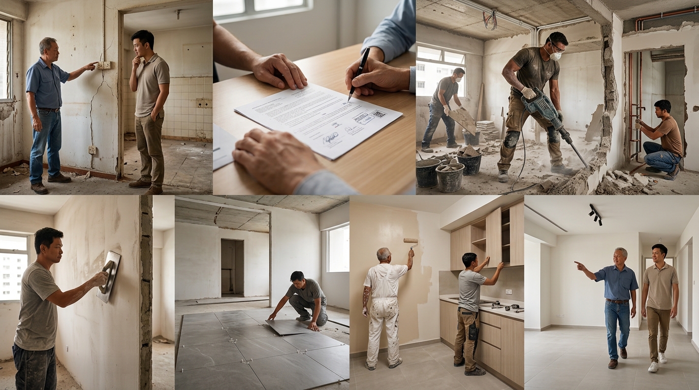 How a Renovation Project Actually Runs